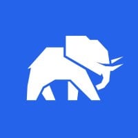 21b Consulting – A minimalist white elephant logo set against a solid blue background. The elephant is depicted in a geometric style, facing right. 21b Consulting - A minimalist white elephant logo set against a solid blue background. The elephant is depicted in a geometric style, facing right.